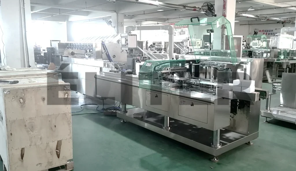 sachet cartoning machine